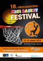 Plakat za mini basket turnir Rajko Žižić 2018.